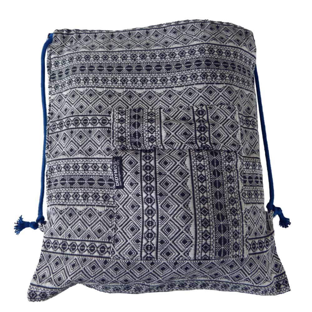 Backpack Prima DIDYMOS Slings Dark Baby Baby Wrap blue-white - | Carriers
